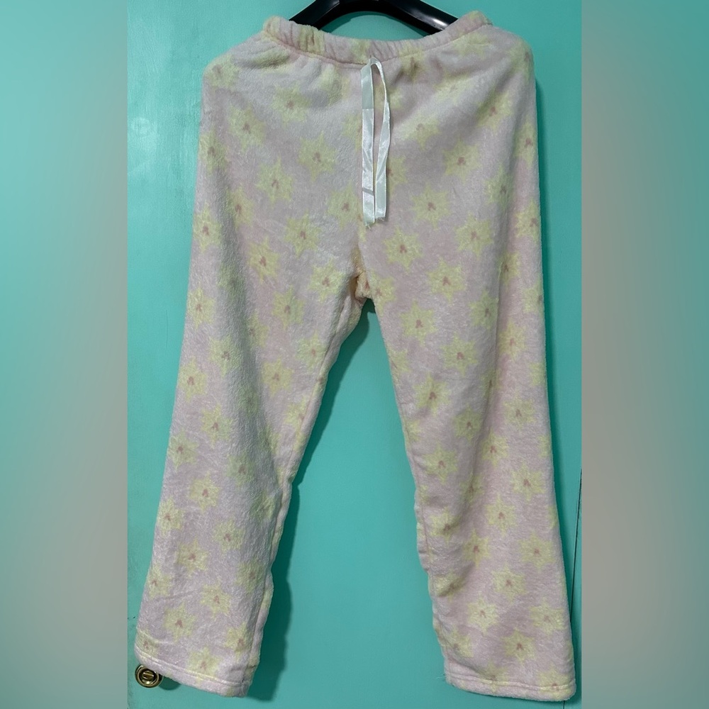 SLEEPY BUZZ WOMEN LONG PAJAMA PANTS Size medium 55% cotton